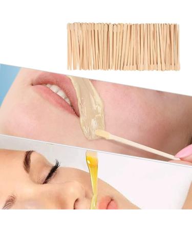 600 Small Wax Trowels & Wooden Sticks Set for Hair Removal | Facial Eyebrow Waxing Spatula Kit for Smooth Skin - Buy Online on GoSupps.com