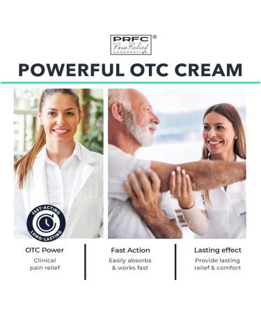 PRFC Hemp Cream - Natural Extract with Arnica & MSM for Joints & Back - Extra Strength 4 oz - Made in USA - Fast Relief - Buy Online on GoSupps.com