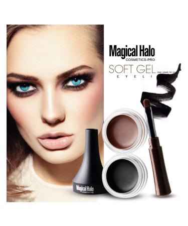 Waterproof Eyeliner - Long-lasting Brown Eyeliner | Smudge-proof & Easy Apply - Buy Online on GoSupps.com