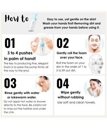 FANCL Pure Moist Cleansing Foam | Hydrating Japanese Facial Cleanser for All Skin Types - Luxurious Foaming Face Wash - Buy Online on GoSupps.com