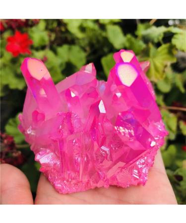 Home Decoration Natural Crystal Quartz Flame Aura Quartz Crystal Cluster Ore Specimens Random delivery Stones Home Goods ZJGIDTEM - Buy Online on GoSupps.com