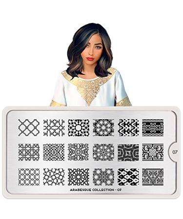MoYou-London Stencil Arabesque Collection 07