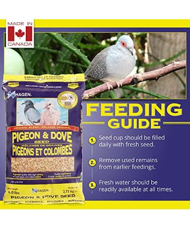 Hagen Pigeon & Dove Seed - Complete Nutritional Bird Food for Healthy Birds - Buy Online on GoSupps.com