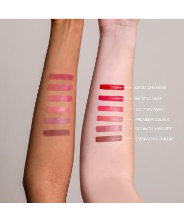 Vegan Lipstick (Rosewood) - 100% Natural & Recyclable | Eco-Friendly Cosmetics Made in Germany - Buy Online on GoSupps.com