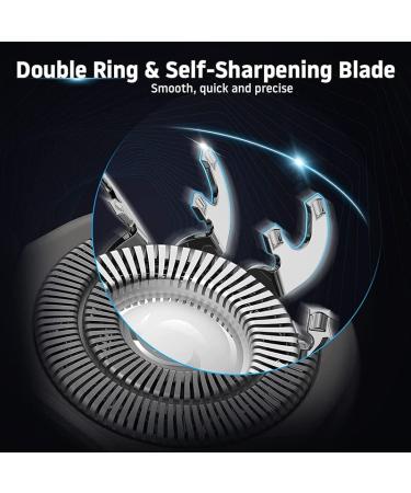 9D Electric Head Shaver for Bald Men | 6-in-1 Waterproof Grooming Kit & Trimmer - Buy Online on GoSupps.com