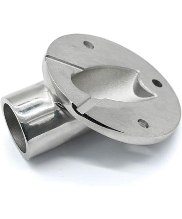 316SS Heavy Duty Marine Boat Hand Rail Fittings - 30 Round Base for 1 OD Tube - Buy Online on GoSupps.com