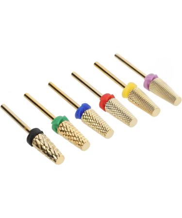 Nail Grinder Bits Stainless Steel Shaping Cutting Accessory Nail Grinding Head for Beauty Salon - Buy Online on GoSupps.com