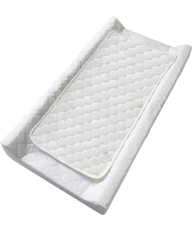 Nicoone Waterproof Changing Mat Liners - 3PCS Bamboo Terry Surface - Washable & Reusable - Perfect for Home, Outdoor, Travel - White - Buy Online on GoSupps.com