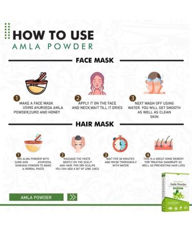 Amla Powder For Hair Growth (250 grams) | Ideal for Hair Eating Drinking & Skin - Buy Online on GoSupps.com