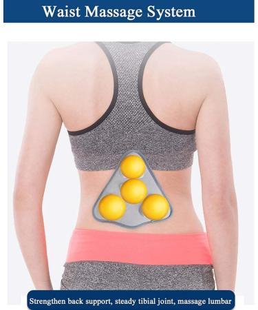 Buy Lumbar Belt - Back Support for Herniated Disc Spine Correction & Pain Relief | Gray & White - Ideal Gift - Buy Online on GoSupps.com