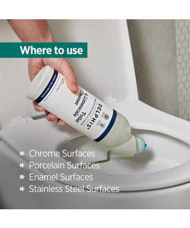 Delphis Eco Toilet & Limescale Cleaner 750ml | Eco Friendly | Toilet Cleaner Limescale Remover | Safe for Septic Tanks - Buy Online on GoSupps.com