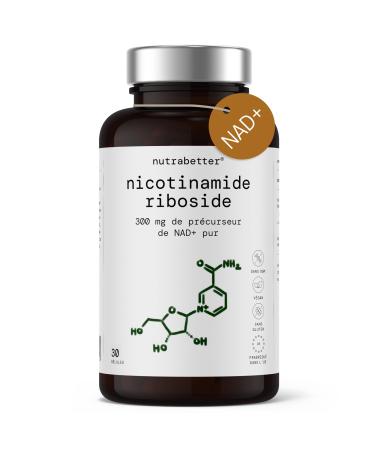 NAD+ Nicotinamide Riboside 300 mg | Cure de 1 Mois | Anti- ge & Contre la Fatigue | Sant Cellulaire Vitalit et Booster de NAD+ | Fabriqu et Test en Europe | 30 G lules V g tales | nutrabetter