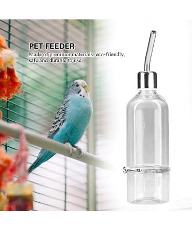 Parrot Water Feeder Stainless Steel Nipple No Drip Hanging Water Dispenser for Small Animals Hamster Rabbit Chinchilla Ferret(L) - Buy Online on GoSupps.com