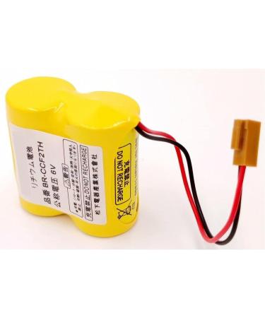 WELLVEUS 8 Pack BR-CCF2TH 6V 5000mAh Battery - Compatible with Fanuc A98L-0001-0902/A98L-0031-0006 PLC - International Shipping Available - Buy Online on GoSupps.com