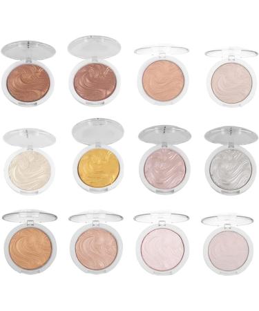 Highlight Powder Palette Professional Shimmer Glitter Face Highlighter Makeup Facial Brightening Shimmer Powder for Makeup styles 1 - Buy Online on GoSupps.com