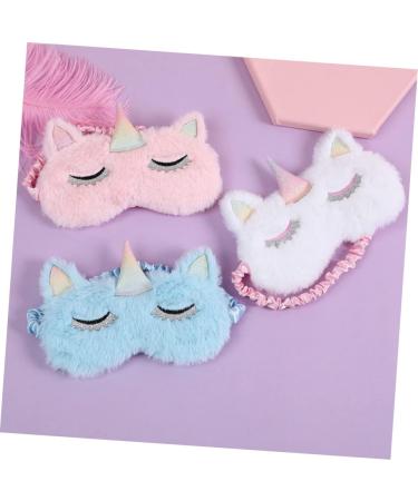 Buy Mobestech 3pcs Kids Sleeping Masks | Cute Cartoon Eye Masks | Breathable Cooling Night Blindfolds for Children - Buy Online on GoSupps.com