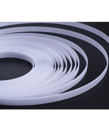 Abbaoww 8mm Polyester Boning - 50 Yards for Corset, Wedding Dress, Bridal Gowns - White - Buy Online on GoSupps.com