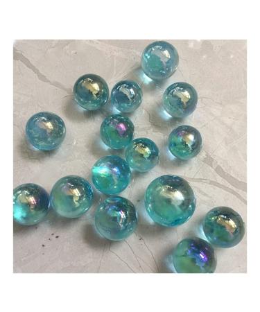Natural Crystal Rough Natural Clear Quartz Crystal and Stones Carved Ball Aura Blue Electroplated Sphere Reiki Stone Mineral Specimen