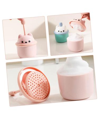 FRCOLOR Facial Foamer Pump Bottle Rich Foam Maker for Face Wash Bubble Maker Pink 1 Count - Buy Online on GoSupps.com