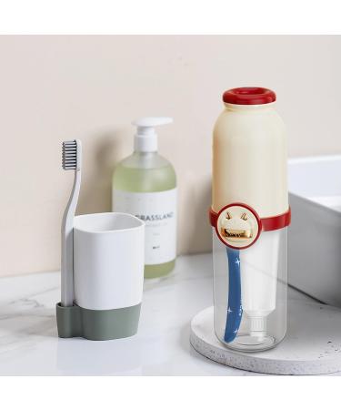 Finlalo Travel Case for Toothbrushes | Portable Toothpaste Container & Holder | Ideal for Travel Camping School & Business - Buy Online on GoSupps.com