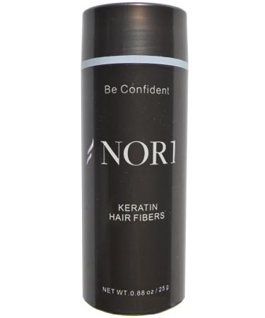 Nor1 Keratin Hair Building Fibers: Hair Fiber Filler and Thickener for Men and Women - Cover Up and Concealer for Thinning Areas or Minor Bald Spot - Thicker  Fuller Hair in Seconds - 25 grams Light Blonde