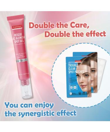 Purederm Blemish Spot Treatment Gel with Salicylic Acid 2% Soothing Acne Care for Irritated Skin Day & Night Use 20ml - Buy Online on GoSupps.com