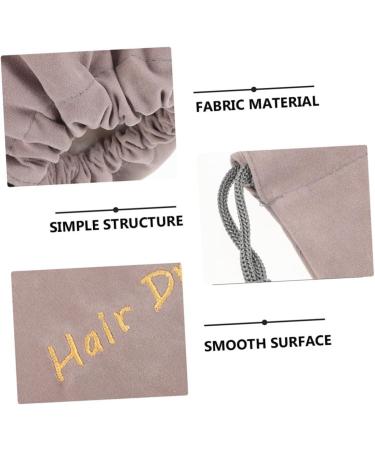 PLAFOPE 2pcs Velvet Bag Travel Hair Dryer Hair Blow Dryer Bag Hair Dryer Bag Storage Bag for Hair Dryer Hair Dryer Organizers Bag Drawstring Storage Bag Travel Bag for Shoes Drawstring Bag - Buy Online on GoSupps.com