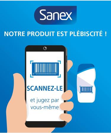 SANEX - Gel Douche Sans Savon Zero% Peaux S ches - Riche en agents hydratants - 500 ml 500 ml (Lot de 2) - Buy Online on GoSupps.com