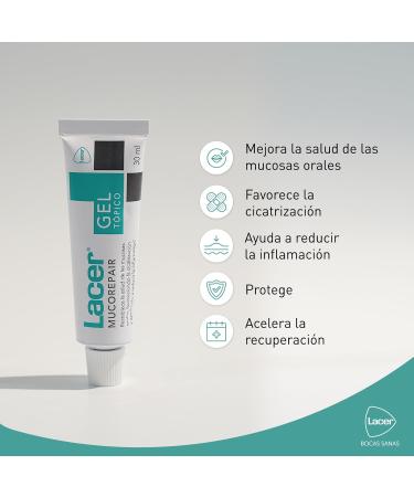 LACER MUCOREPAIR Gel 30ML Black 30 ml Pack of 1 - Buy Online on GoSupps.com