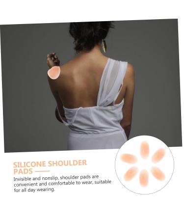 PLAFOPE 3 Pairs adhesive shoulder pads shoulder pads for clothing 3.5X7.5X13CM As Shown - Buy Online on GoSupps.com