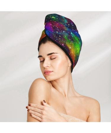 Hair Towel Wrap - Quick Drying Hair Turban with Button | Bright Universe - Buy Online on GoSupps.com