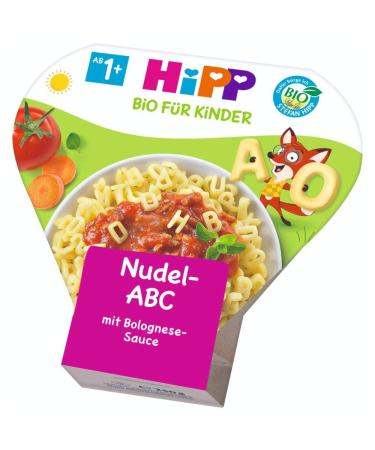Buy Hipp Children's Noodle Fun Flying ABC & Organic Pasta Mini Rigatoni - 6 Pack (6 x 250g) | Healthy International Shipping - Buy Online on GoSupps.com
