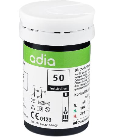 Adia Blood Glucose Test Strips - 150 Pieces for Easy Blood Sugar Measurement & Diabetes Control - Buy Online on GoSupps.com
