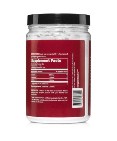 Naked BCAAs Amino Acids Powder - 100% Pure 2:1:1 Formula - Vegan Unflavored - 500g - Buy Online on GoSupps.com
