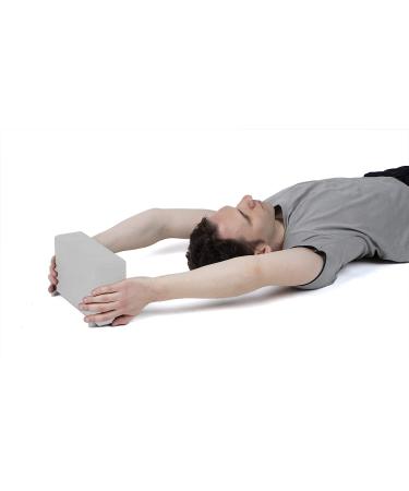 Mind Reader Yoga Block Set - High Density EVA Foam Blocks for Yoga, Pilates, Meditation - Non-Slip Surface - Improve Strength, Balance, and Flexibility - Grey (Set of 2) - Buy Online on GoSupps.com