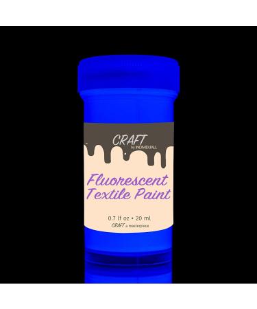 Fabric Neon UV Paint Set - 8 Fluorescent Black Light Colors - 20ml each - Buy Online on GoSupps.com
