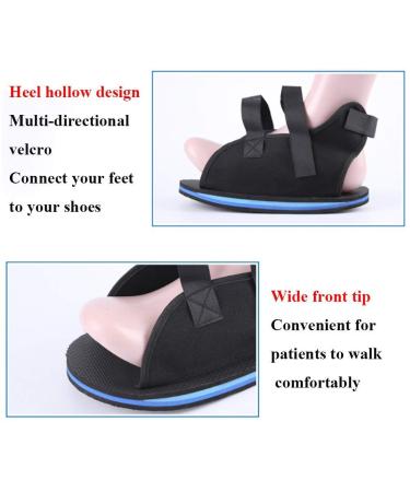 Medical Open Toe Plaster Cast Shoe | Postoperative Recovery & Rehabilitation | Ankle Brace for Sprains | Toe Separators & Protectors SM (25 cm - Buy Online on GoSupps.com