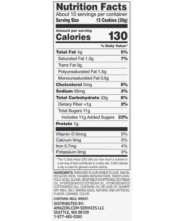 Amazon Brand - Happy Belly Mini Vanilla Wafers 11 Ounce - Delicious Snack for Anytime Enjoyment - Buy Online on GoSupps.com