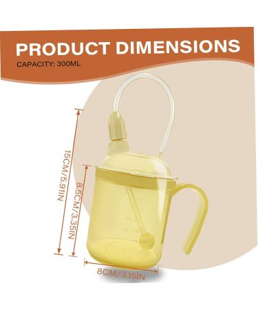 Beakers for Elderly 300ml Spill Proof Adult Sippy Cup with Scale 3-in-1 Dysphagia Cups with Straw and Handle Adult Drinking Cup for Elderly Disabled Patient Maternity Kids Adult Sippy Cup - Buy Online on GoSupps.com