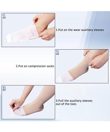 Bella Medical Compression Stockings for Women | 23-32 mmHg Varicose Veins Edema Circulation Support | Beige - Buy Online on GoSupps.com