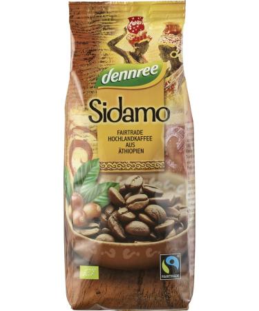 dennree Dennree Bio Sidamo Fairtrade Ethiopian Highlands Coffee (6 x 250g)