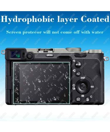 ULBTER A7C Screen Protector + Hot Shoe Cover for Sony Alpha A7C 7C Camera - 3+2Pack, 0.3mm Tempered Glass, 9H Hardness, Anti-Scratch, Anti-Fingerprint, Anti-Dust, Anti-Bubble - Buy Online on GoSupps.com