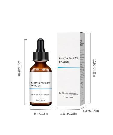2% Salicylic Acid Serum Salicylic Acid Serum for Acne Blackhead & Spot Pore Minimizer Acne Reduces Excess Oil Active Skin Repair For Acne Prone Sensitive Skin Care 1 Fl Oz - Buy Online on GoSupps.com