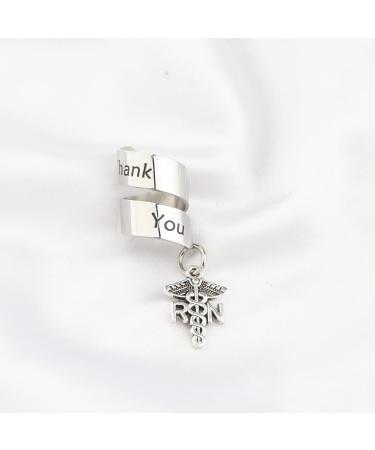 POTIY Registered Nurse Stethoscope ID Tag | Unique RN Gift & Medical Stethoscope Charm - Buy Online on GoSupps.com