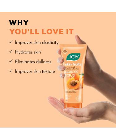 Buy Joy Skin Fruits Gentle Moisturizing Apricot Scrub 200ml - Nourishing Exfoliating Scrub for All Skin Types | International Shipping Available - Buy Online on GoSupps.com
