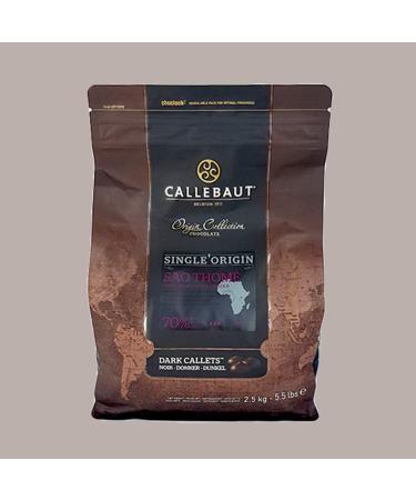 Callebaut Collection Origine - Sao Thom 70% Dark Chocolate Chips (callets) 2.5kg - Buy Online on GoSupps.com