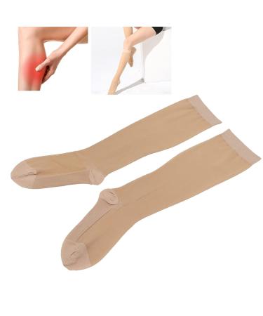 Lightweight Compression Stockings for Women (S/M) | Fight Varicose Veins & Improve Circulation - Buy Online on GoSupps.com