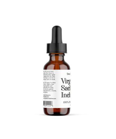 Sweet Essentials Organic Unrefined Sacha Inchi Oil 2oz | 100% Pure Cold-Pressed Beauty Oil | Natural Moisturizer for Skin Hair & Nails | Imported from Venezuela - Buy Online on GoSupps.com