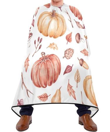 Kigai Halloween Pumpkins Barber Cape - Waterproof Hair Cutting Cape for Men & Women | Adjustable Snap Closure - Professional Salon Hairdressing Cape - Buy Online on GoSupps.com