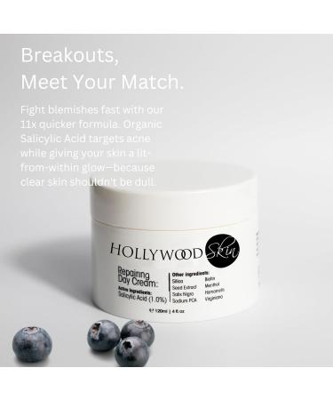 AWARD-WINNING Acne Cream - 4X STRONGER 11X FASTER! Patented technology features Organic Salicylic Acid. Target Blackheads & Blemishes - 100ml - Buy Online on GoSupps.com